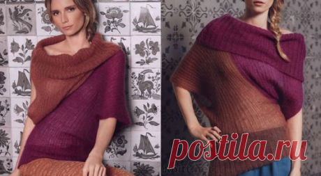 Джемпер асимметрия