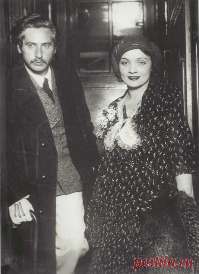 1930. Джозеф фон Штернберг и Марлен Дитрих, Берлин