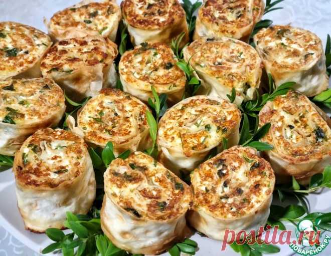 Рулеты из лаваша – кулинарный рецепт