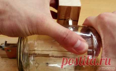 Станок для резки стеклянных банок и бутылок