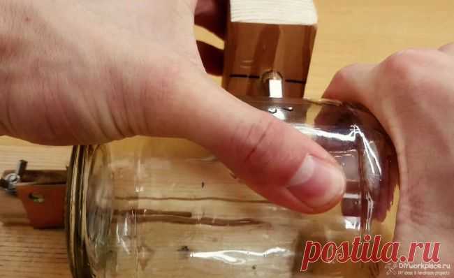 Станок для резки стеклянных банок и бутылок