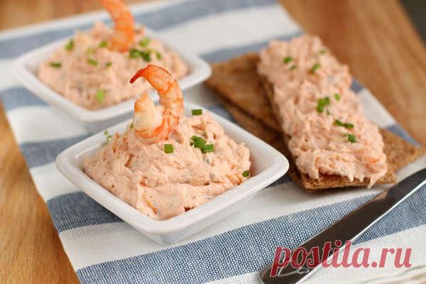 Очень нежный и по вкусу… Паштет из семги с креветками — Вкусные рецепты