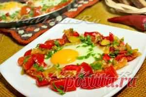 Пиперада – яичница по-испански с овощами