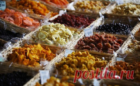 О пользе некоторых сушеных продуктов