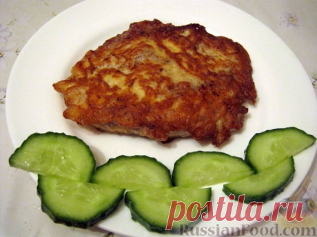 Рецепт: Биточки из свинины на RussianFood.com