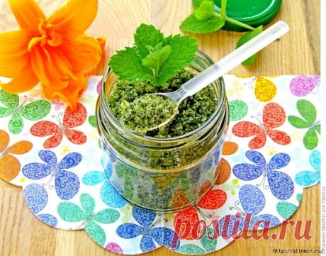 Мятный сахар - мята впрок