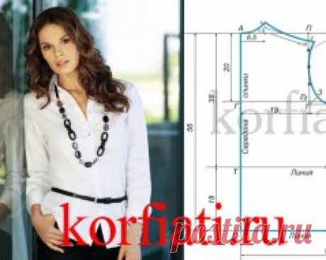 Выкройка-основа женского платья от Анастасии Корфиати