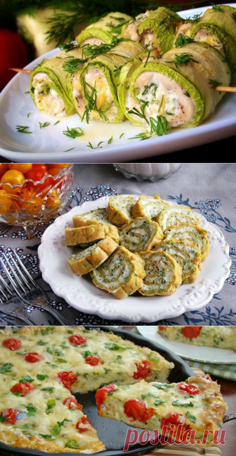 Что приготовить из кабачков. Блюда их кабаков 10 простых и вкусных рецептов