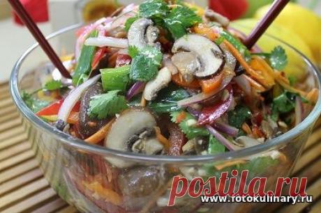 Грибы по-корейски - Cалаты, закуски - Кулинарные рецепты ! - ФотоКулинария