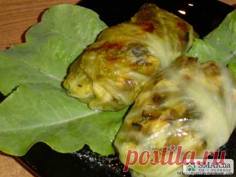 Голубцы по-новому: с курочкой и грибами