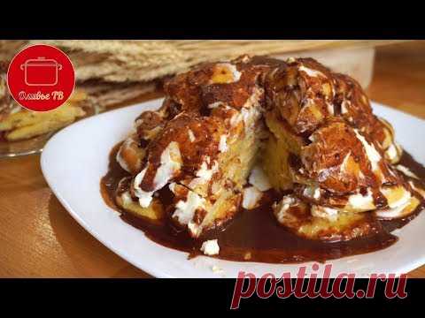 Вкуснее ничего не ела! Торт из Пирожных Профитроли!