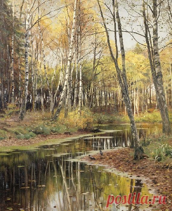 Деревенские пейзажи одного из лучших и богатейших художников «золотого века» датской живописи: Педер Мёрк Мёнстед