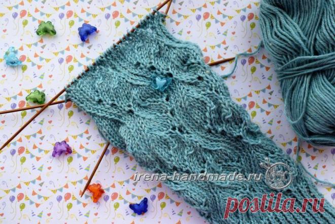 Ажурные носки «Китайские кружева» (вязание, схемы, фото и видео) - Irena Handmade