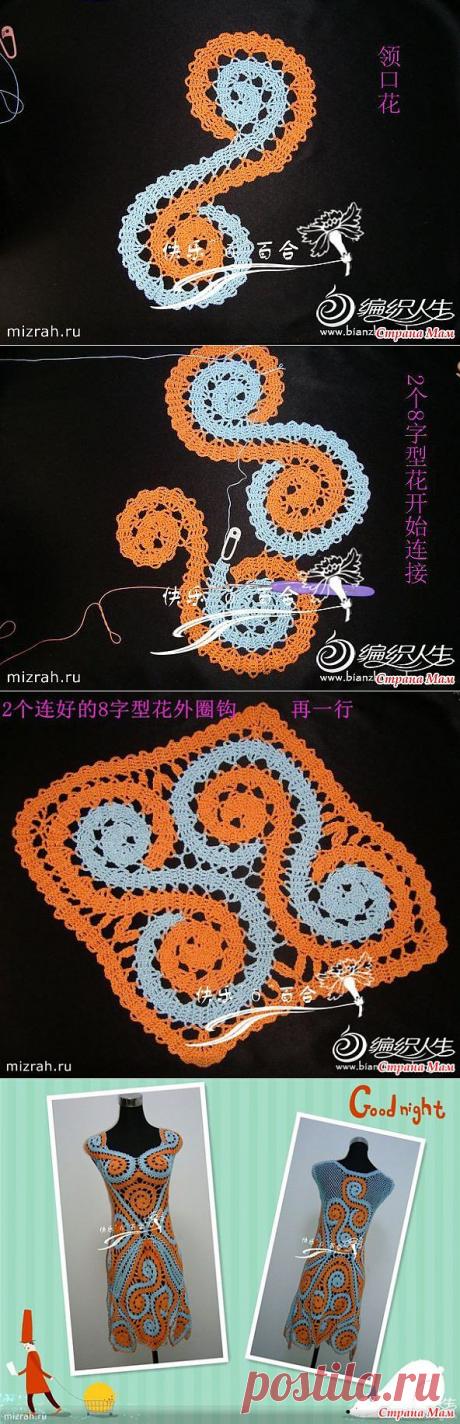 Платье. Брюггское кружево по-китайски.: Дневник группы "Вязание" - Страна Мам