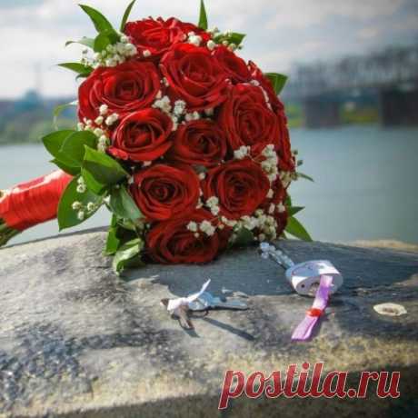 Свадебный замочек и ключи