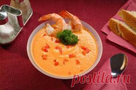 Суп–пюре из креветок