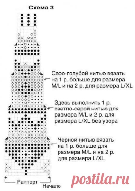 Жаккардовый узор в Вашу копилочку
