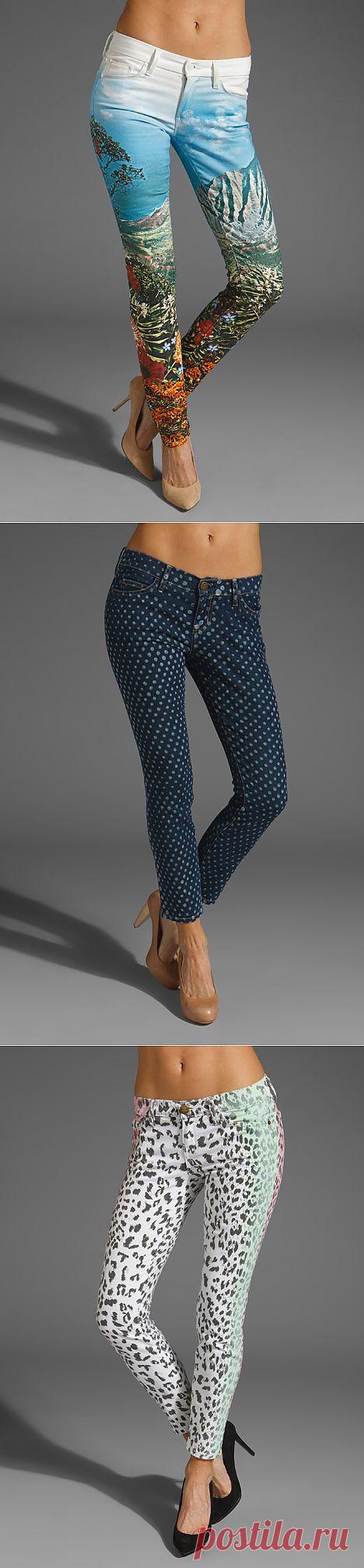 Модные принты / Джинсы / Модный сайт о стильной переделке одежды и интерьера