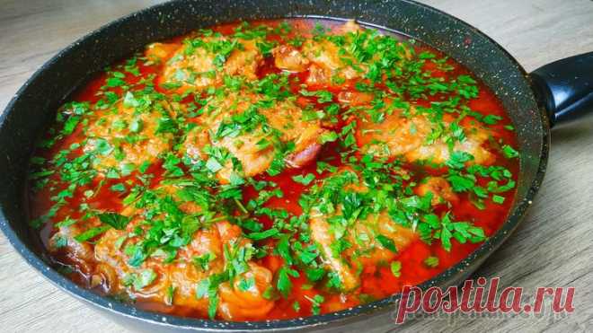Бесподобное второе из курицы. На второй день еще вкуснее!