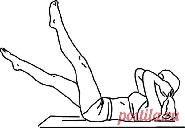 Как убрать жир с живота с помощью упражнений