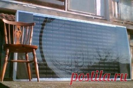 Солнечный коллектор из алюминиевых банок за 7 шагов