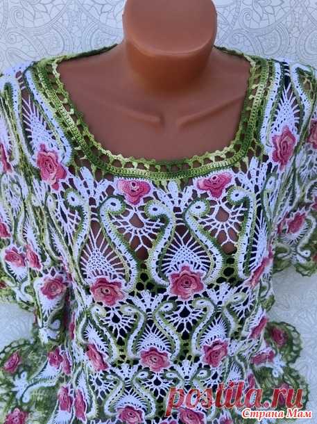 Моя связанная красотка, туника - Вязание - Страна Мам