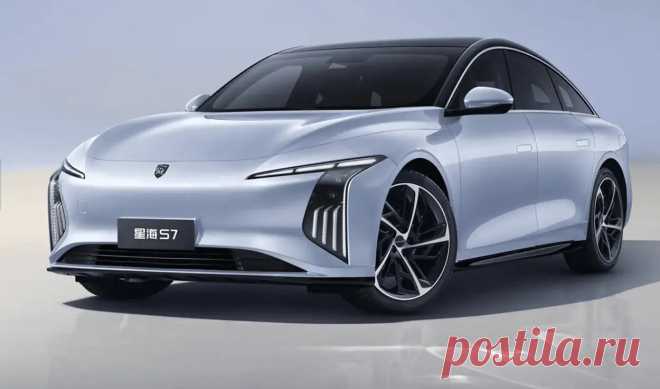 Среднеразмерный электромобиль Xinghai S7 650 Supreme Edition от Dongfeng