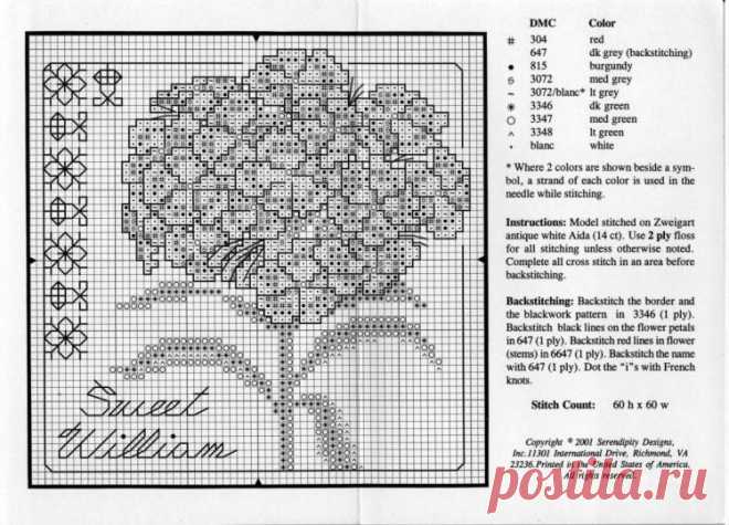 схемы вышивки - Самое интересное в блогах
