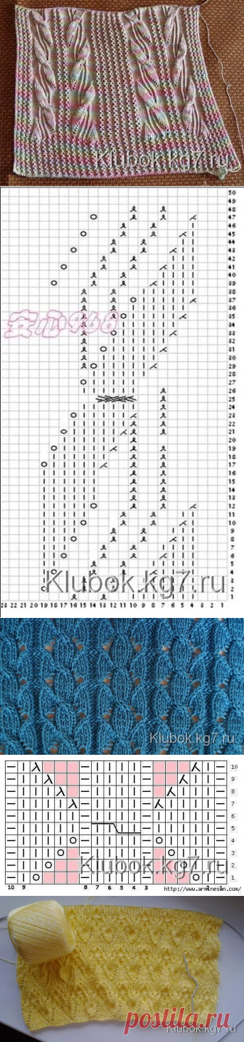 #подборка #вязание #спицы #хендмейд #схема #узор #ажур #декорирование #декор #дизайн #идея #творчество #рукоделие