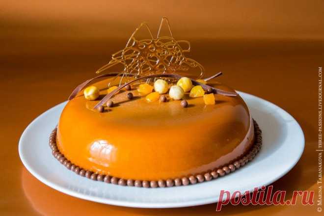 Торт "Абрикос-туррон Хихона"