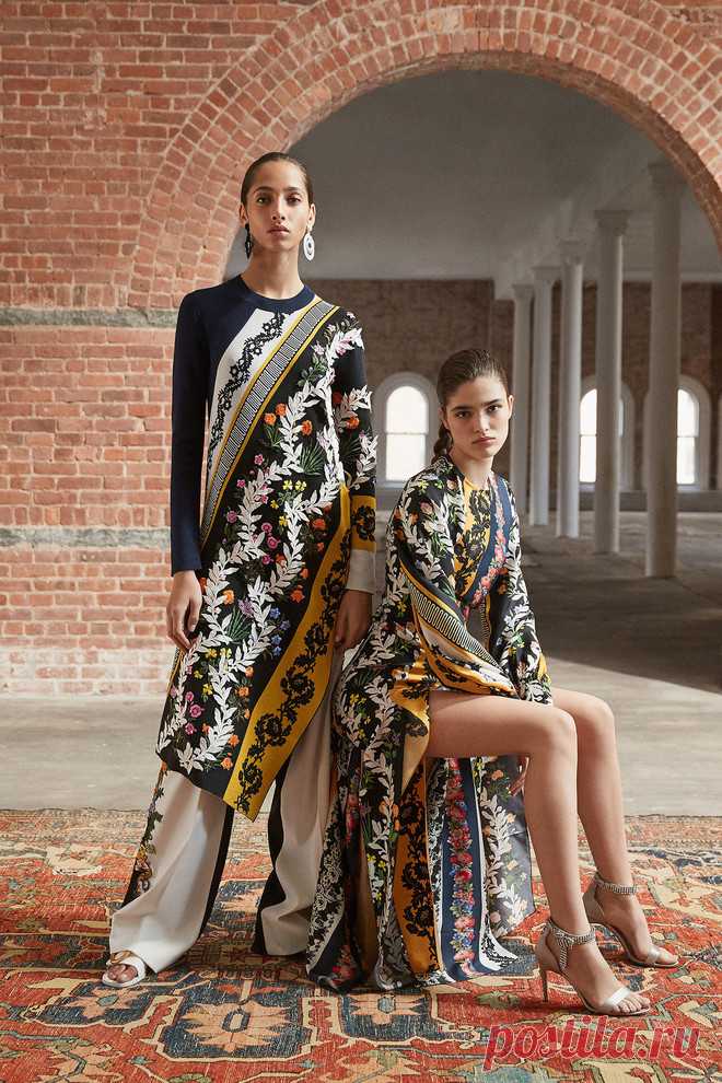 Индийские мотивы в коллекции Oscar De La Renta Pre-Fall 2019