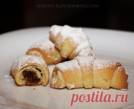 А ларчик просто открывался. - Рогалики (тесто с использованием смальца)