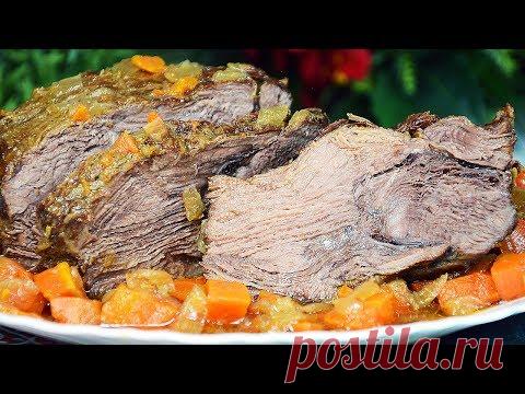 СОЧНАЯ И МЯГКАЯ ГОВЯДИНА, ТУШЕНАЯ ЦЕЛЫМ КУСКОМ В КАЗАНЕ — Кулинарная книга - рецепты с фото