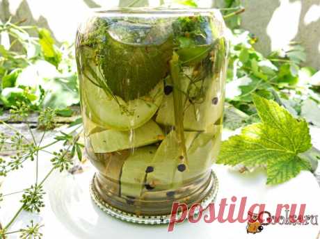 Вкусные маринованные кабачки на зиму.