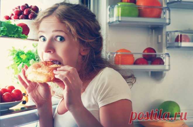 Почему нельзя есть на ночь ???