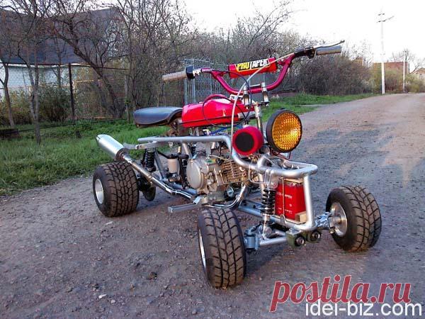 Самодельный тарабайк 