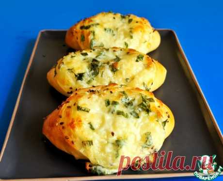 Лодочки с сыром Кулинарный рецепт