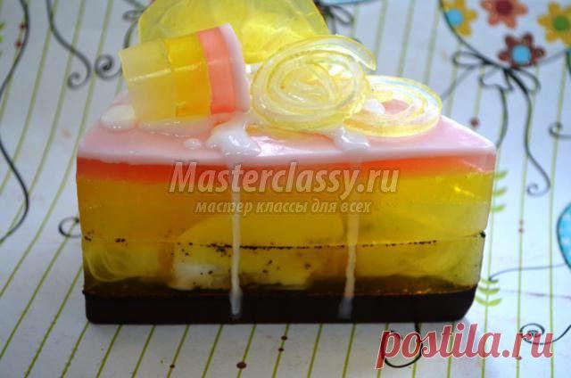 Мыло своими руками. Ванильный торт. Мастер-класс с пошаговыми фото