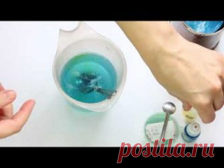 Мыло ручной работы - Голубое сияние