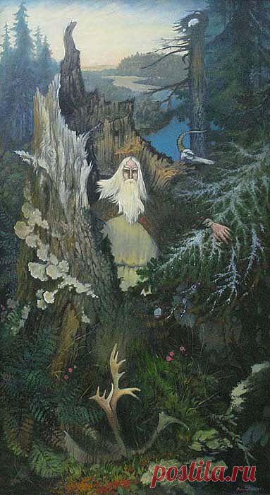 А.Угланов.  Волхв.