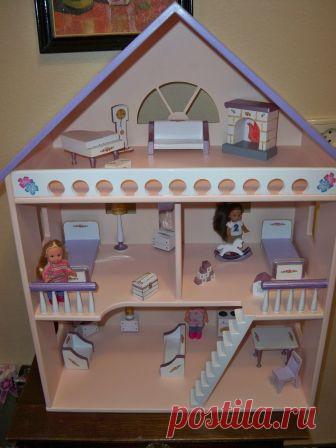 Как сделать кукольный домик для Барби, Монстр Хай своими руками? Кукольный домик из коробки, фанеры, картона, дерева: схемы и чертежи с размерами