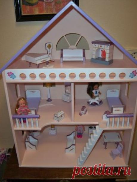 Как сделать кукольный домик для Барби, Монстр Хай своими руками? Кукольный домик из коробки, фанеры, картона, дерева: схемы и чертежи с размерами