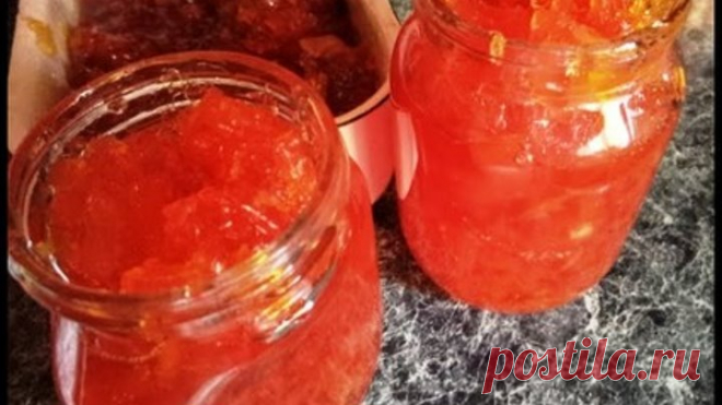 Рецепт Варенья из Тыквы с Апельсином и Лимоном!