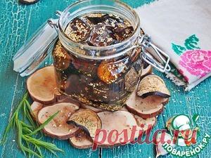 Вяленые баклажаны с кунжутом - кулинарный рецепт