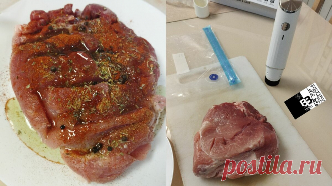 5 шагов правильно приготовить мясо методом Sous vide | BerezaBurg дом, сад, огород, кухня | Дзен