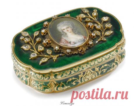 Безделушка галантного века - Табакерка (аукцион Sotheby's) \4\