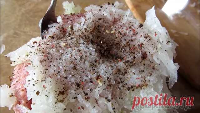 Пирожки с фаршем (ленивый вариант)