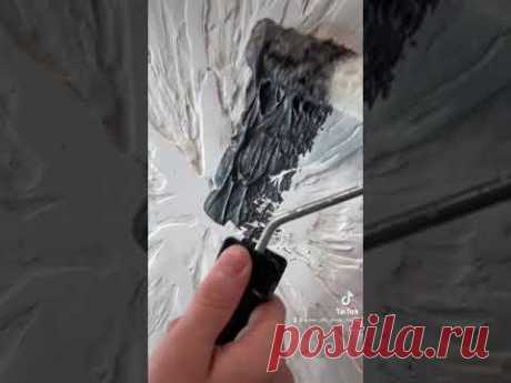 Фактурная штукатурка для Акцентной стены !!! Взрыв !!!Острая кельма!!!Пластиковая кельма