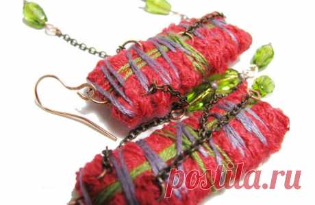 Уникальные вязаные украшения. Ч.1: Сара Пакиарелли