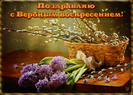 Здоровья, доброты и радостных мгновений
Я желаю от души в Вербное воскресение!
В доме достатка, стремлений прекрасных,
Светлой энергии, чудесного счастья.